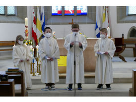 Dankwortgottesdienst der Erstkommunionkinder  (Foto: Karl-Franz Thiede)